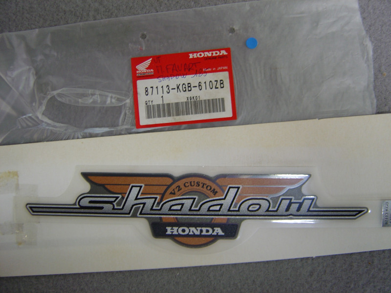 Décor autocollant réservoir Honda VT125CX Shadow 99 – Type 2