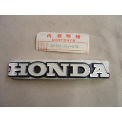 Logo réservoir droit Honda 250-350 K4 – Réf. 87121344670
