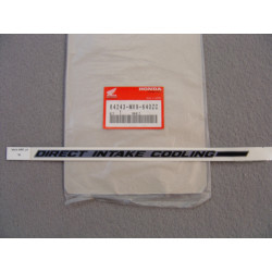 Décor autocollant carénage gauche Honda CBR600FN 1992