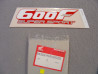 Décor Autocollant Carénage Inférieur Honda CBR600FM 1991 R110B