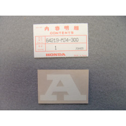 Autocollant carénage gauche Honda VF1000RE 84 - 64219MJ4300