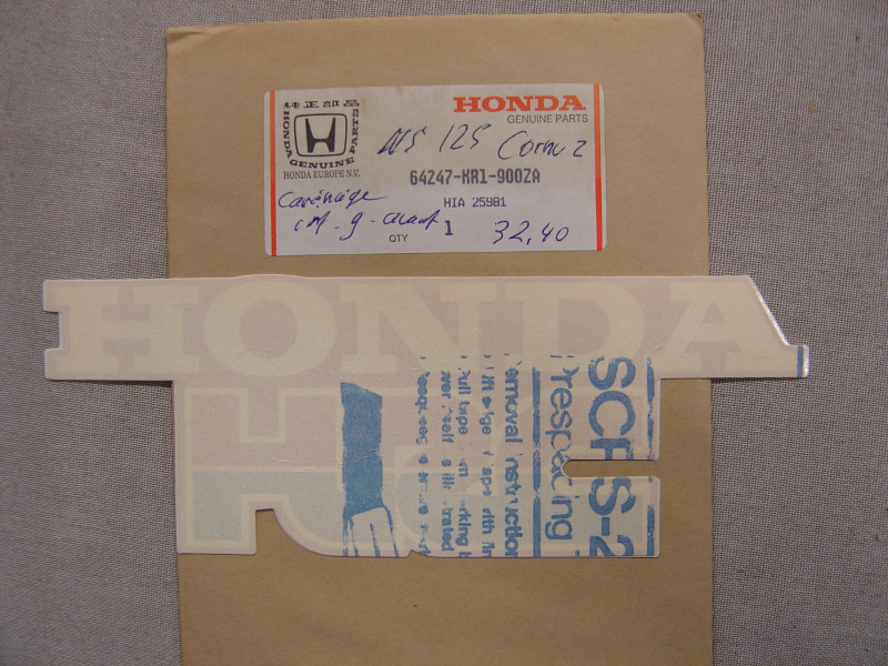 Décor autocollant NS125 Honda – Réf. 64247KR1900ZA