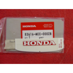 Décor autocollant auvent de siège de CBR600RR 03 HONDA 83616-MEE-000ZB