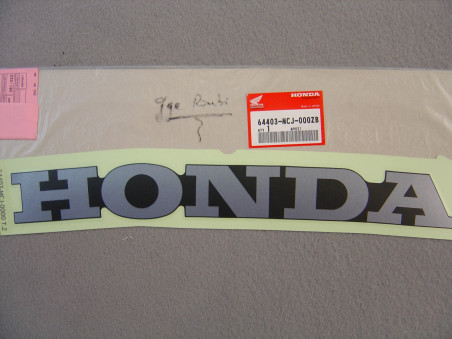 Décor autocollant carénage inférieur droit Honda CBR900RRY 2000