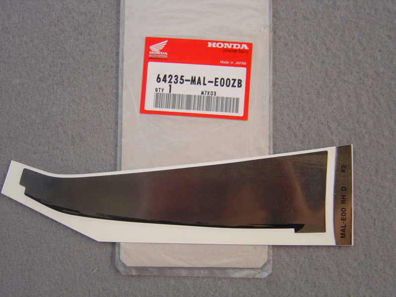 Autocollant carénage supérieur Honda CBR600F 1997-1998 NH1N