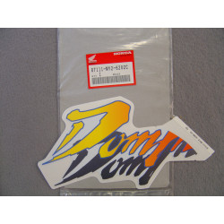 Autocollant réservoir droit Honda NX650N 1992 – Réf. 87111MY2620ZC