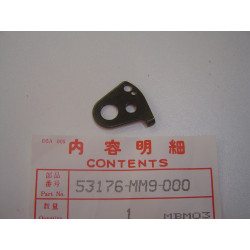Plaque verrouillage manette starter Honda 53176MM9000
