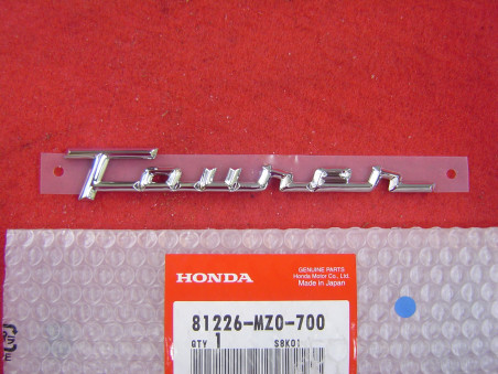 Emblème sacoche Honda GL1500 Walkyrie VT1100T – Réf. 81226MZ0700