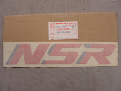 Décor autocollant (B) Honda NSR125RK 89 – Réf. 64311KY4880ZC