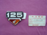Logo Cache Latéral Gauche Honda CB125S1 - Réf. 87125359700