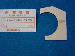 Sticker Robinet Essence Honda CBR 600 FL 94 | Réf. 83605MN4770ZA