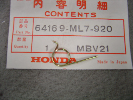 Ressort Carénage Honda VFR750F 1988 - Réf. 64169-ML7-920