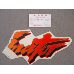 Décor Autocollant Carénage Droit Honda NX650N - R134B