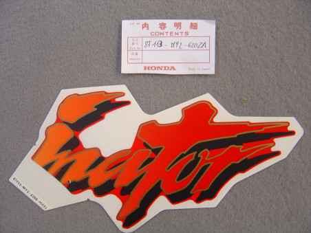 Décor Autocollant Carénage Droit Honda NX650N - R134B