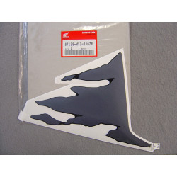 Décor réservoir droit Honda XRV750P 1993 NH1E | 87138MY1300ZB