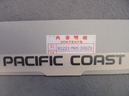 Décor Autocollant Honda PC800K PC800L Type2 – Réf. 81221MR5300ZB