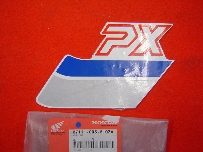Décor autocollant droit Honda PX50H/SH/MSH type 1 | 87111GR5610ZA