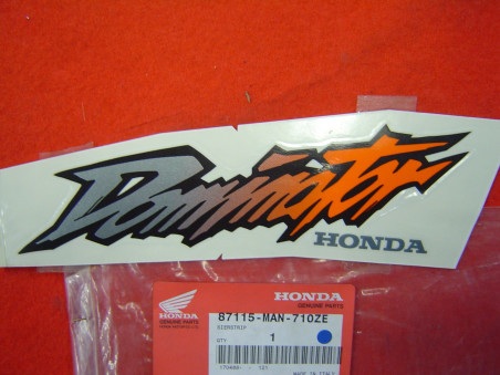 Décor autocollant tête de fourche Honda NX650 96 – Réf. 87115MAN710ZE