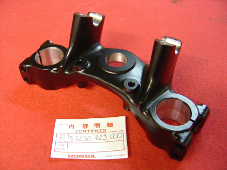 Té de fourche supérieur Honda XL500 – Réf. 53230429000