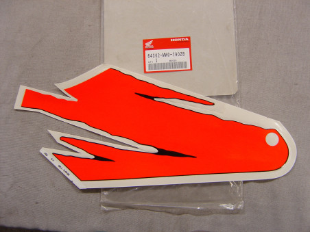 Autocollant auvent central droit Honda CBR900RR 1993 - Type 6
