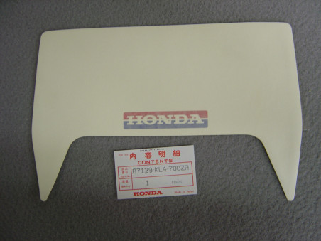Décor Autocollant Visière Honda XL125RF XL250RF 85 – Réf. 87129KL4700ZA
