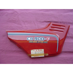Cache latéral droit rouge Honda 900 FZ - Réf. 83630438620ZB