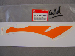 Décor autocollant de carénage supérieur droit pour modèle CBR900RRR 1994 code