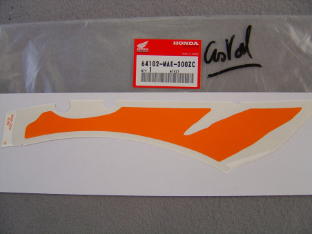 Décor Autocollant Carénage Supérieur Droit Honda CBR900RRR 1994