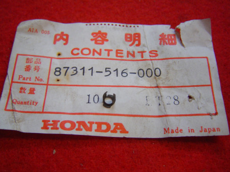 Clips de logo réservoir CB450 CB750 K/K6 F HONDA 87311-516-000  87311-634-600
