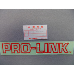 Décor autocollant bras oscillant Honda CR125 88-89 | 87121KS6830