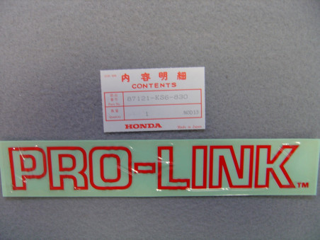 Décor autocollant bras oscillant Honda CR125 88-89 | 87121KS6830