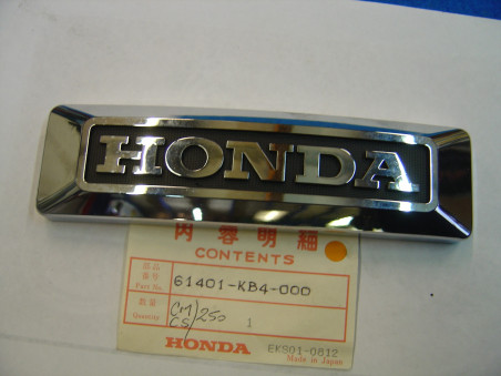 Emblème Té de Fourche Inférieur Honda 61401KB4000