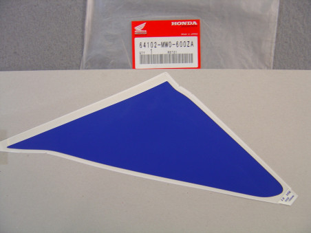 Décor Autocollant Carénage Droit Honda CBR900RR 1992