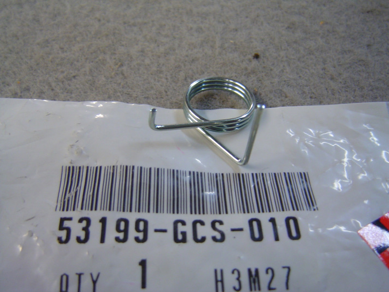 Ressort rappel levier frein Honda – Réf. 53199GCS010