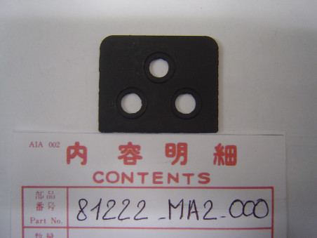 Appui Caoutchouc Serrure Honda CBX1000 GL500 GL650 - 81222MA2000