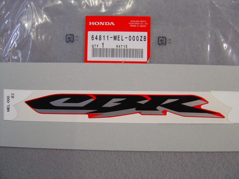 Décor autocollant carénage Honda CBR1000RR4 2004 - 64811MEL000ZB