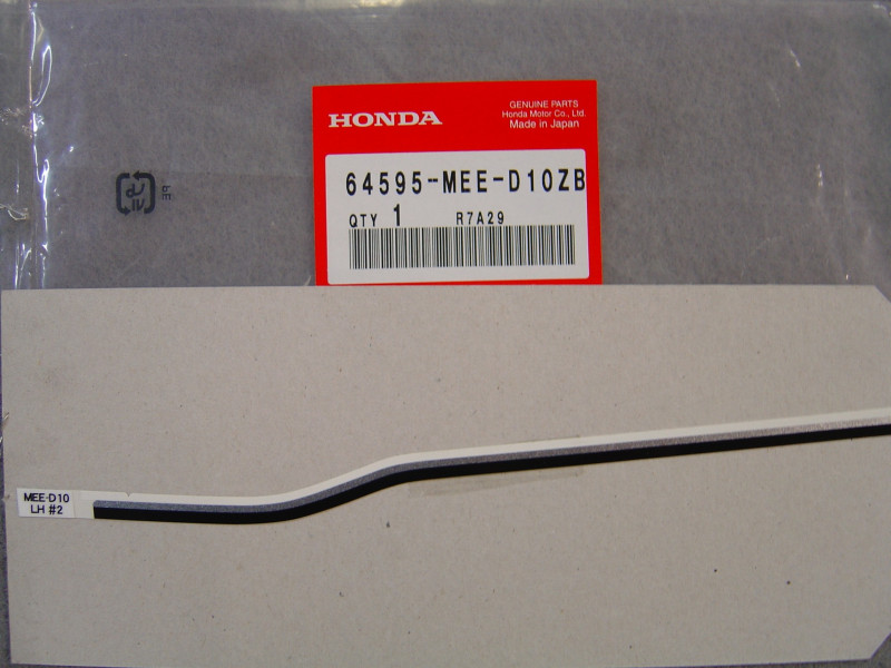 Décor autocollant conduit d'air Honda CBR600RR6 2006 - Réf. 64595MEED10ZB