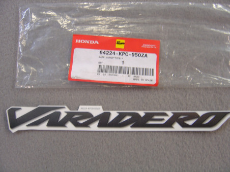 Décor Autocollant Honda Varadero XL125V - Réf. 64224KPC950ZA