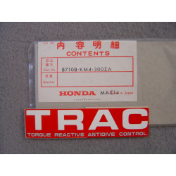 Décor autocollant fourche NS400RF Honda 87108KM4300ZA