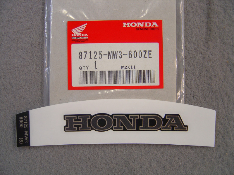 Décor autocollant carénage arrière Honda CB750F2 – Réf. 87125MW3600ZE