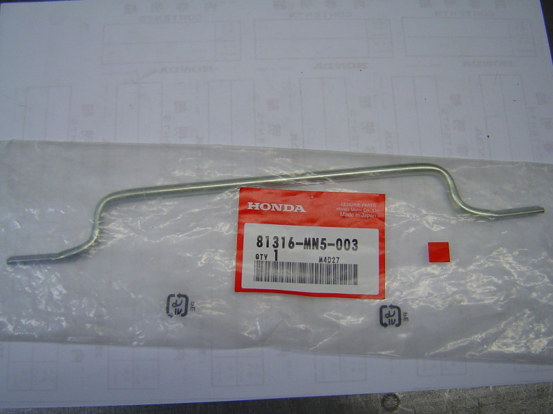 Tige ouverture sac Honda GL1500 - Réf. 81316MN5003