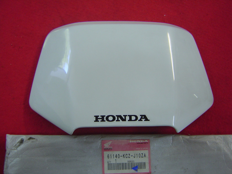Visière Plaque Phare Honda XR250 XR400 00-01 | Réf. 61140KCZJ10ZA