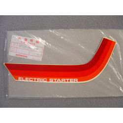 Autocollant couvercle latéral droit Honda XL600LMH 87125MK5680