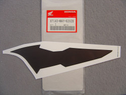 Décor autocollant réservoir gauche Honda XRV750T 1996 - NH1