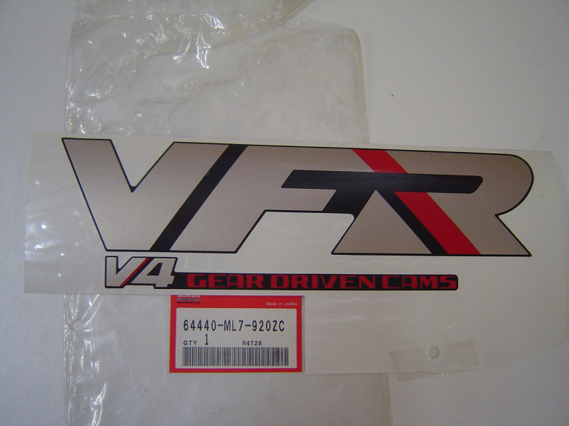 Autocollant flanc carénage droit Honda VFR750 88-89 | 64440ML7920ZC
