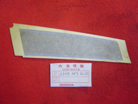 Autocollant tête de fourche droit Honda VT500EF - Ref 87118MF9700ZC