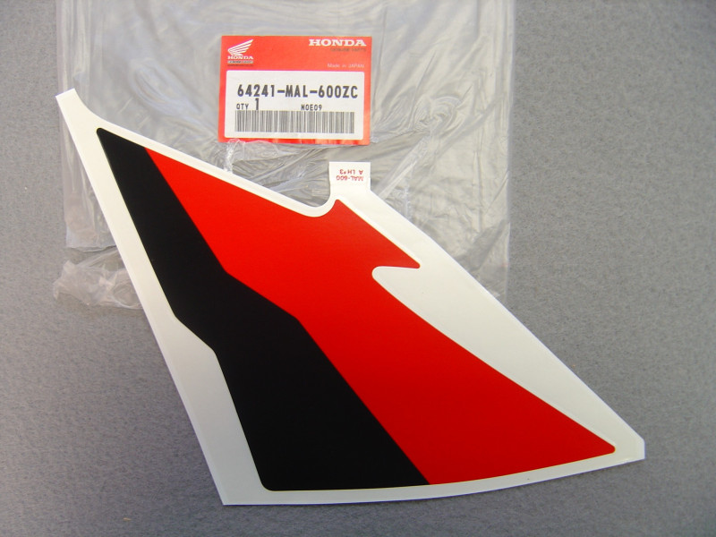 Autocollant auvent gauche Honda CBR600FS 95 - Ref 64241-MAL-600ZC