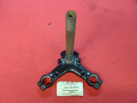 Té de fourche inférieur Honda TL125S 31mm - Réf. 53200-355-620ZA