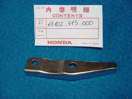 Tôle chromée garde-boue avant Honda CX500 79 | Réf. 61102415000