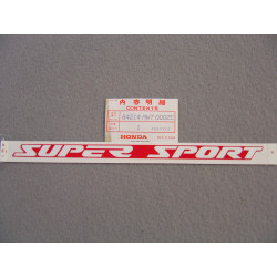 Décor autocollant carénage Honda CBR1000FM 1991 NH1I